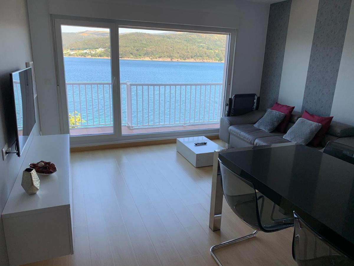 Apartamento Praia De Quenxe Corcubión Exteriör bild
